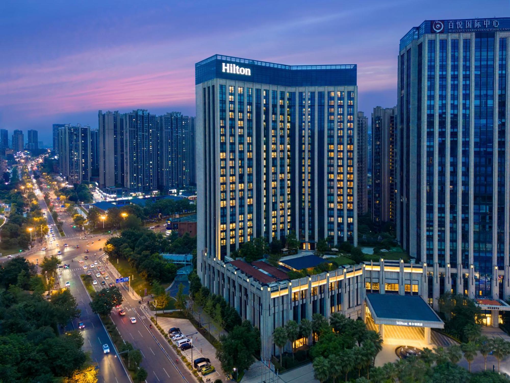 Hilton Chengdu Longquanyi Exterior foto